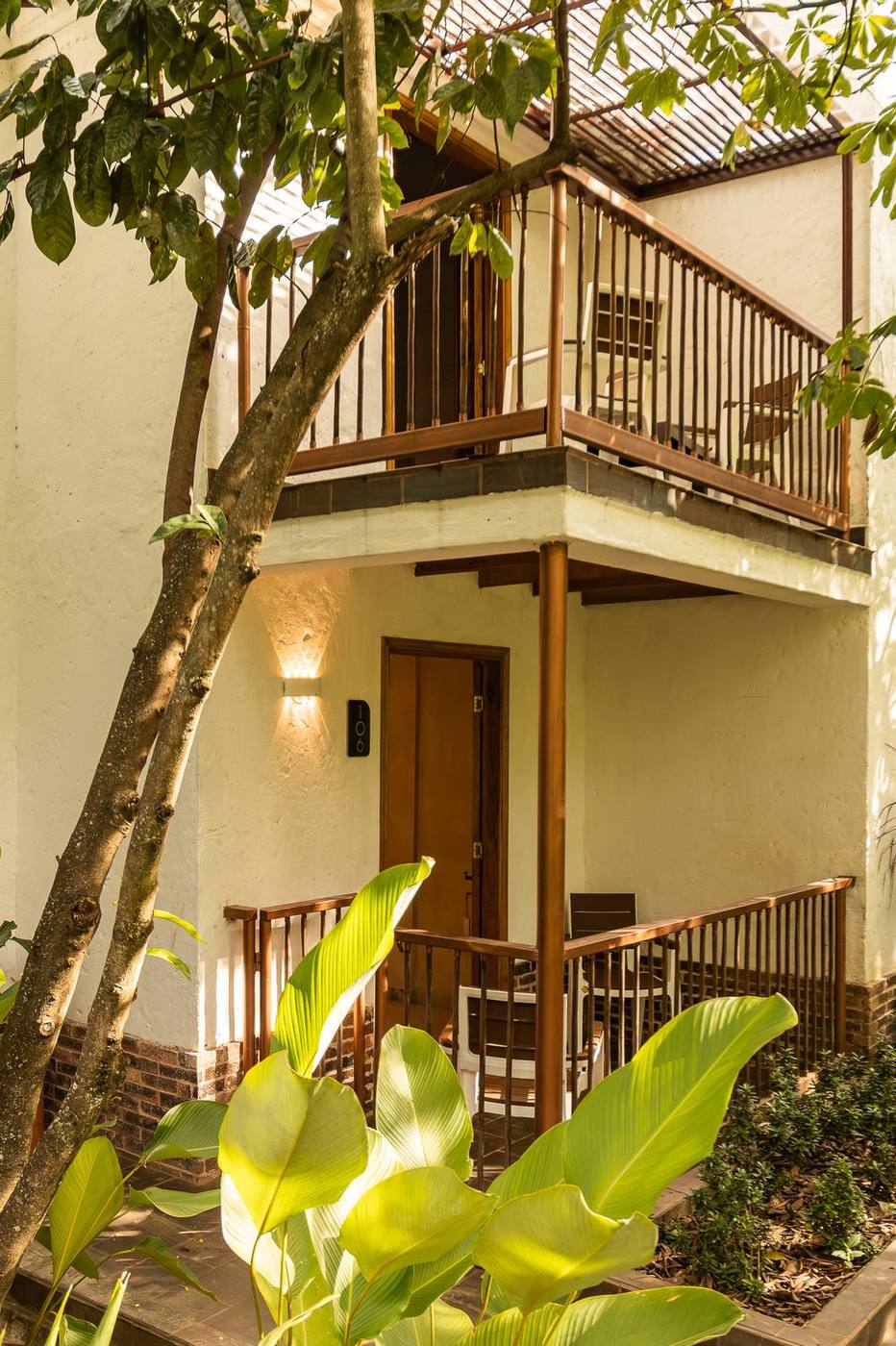 Balcón de una de las habitaciones de Palma Serena